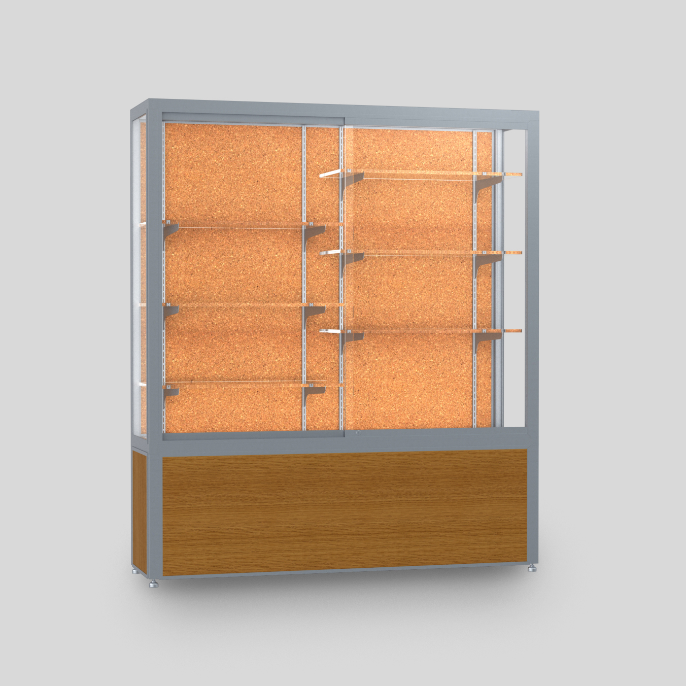 Challenger Display Cases